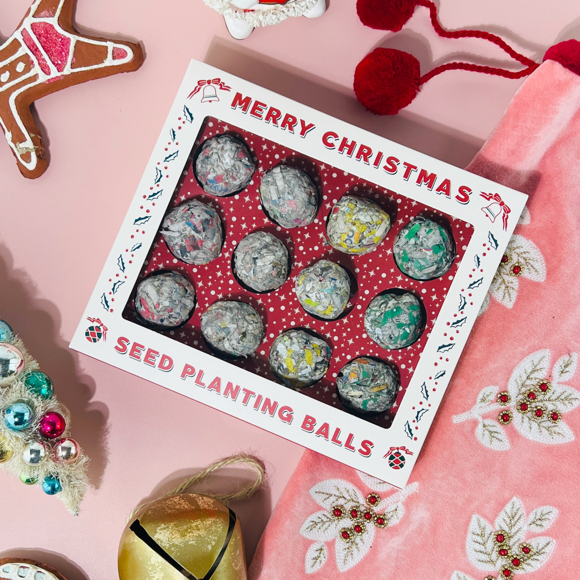 12 Days of Planting Christmas Seed Ball Set Advent Calendar | Twigs & Figs  - Terrarium Workshops, Houseplants, Potteries, Home Decor